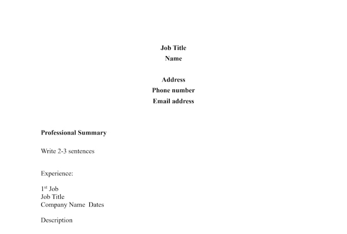 professional resume formatting and cleanup, audit ready in 24 hours